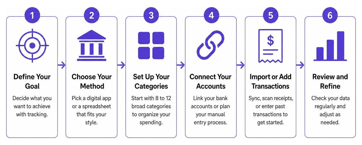 step by step setup framework for expense tracking step by step setup framework for expense tracking