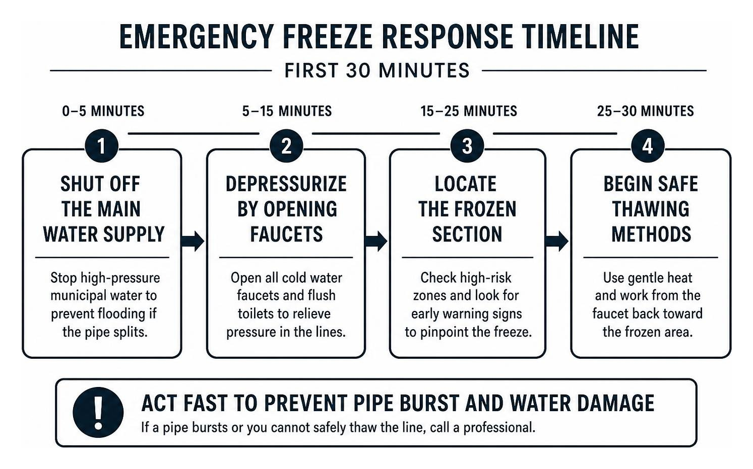 emergency freeze response timeline emergency freeze response timeline