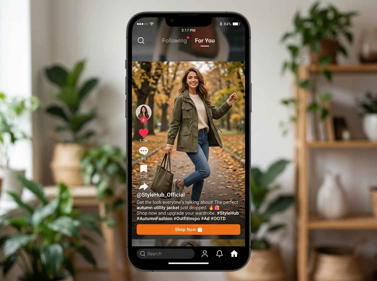 tiktok in-feed ad example with shop now button - tiktok ads for ecommerce tiktok in-feed ad example with shop now button - tiktok ads for ecommerce