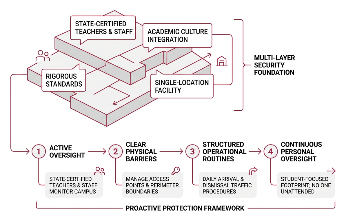 Layers of school security framework step by step Layers of school security framework step by step