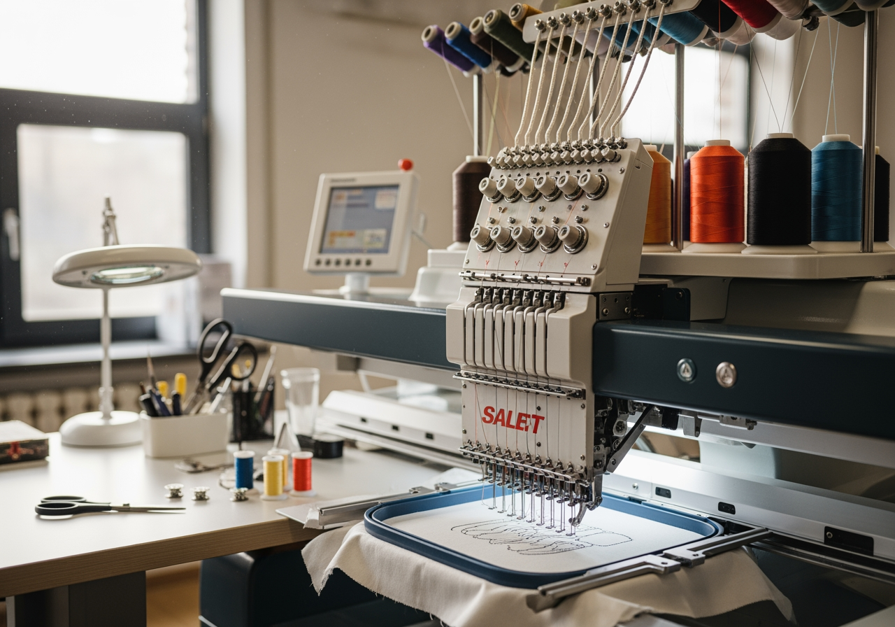 multi-needle embroidery machine - embroidery machine machines