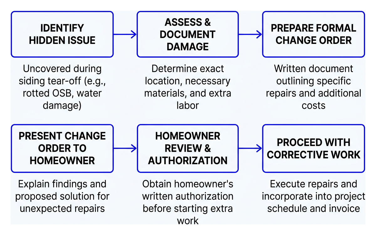 Process framework for documenting and approving job change orders Process framework for documenting and approving job change orders
