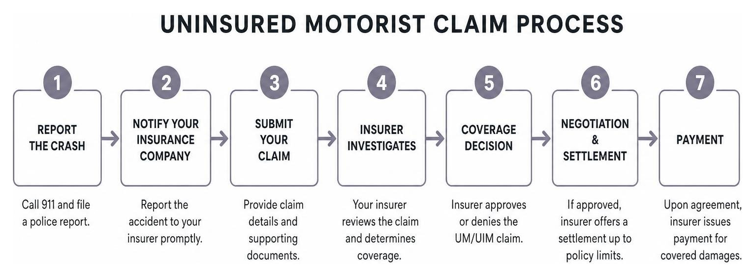 uninsured motorist claim process uninsured motorist claim process