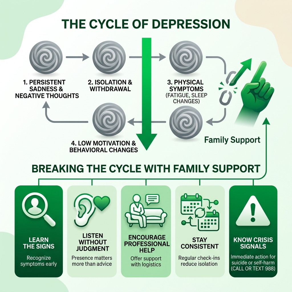Depression Family Support: 7 Vital Tips