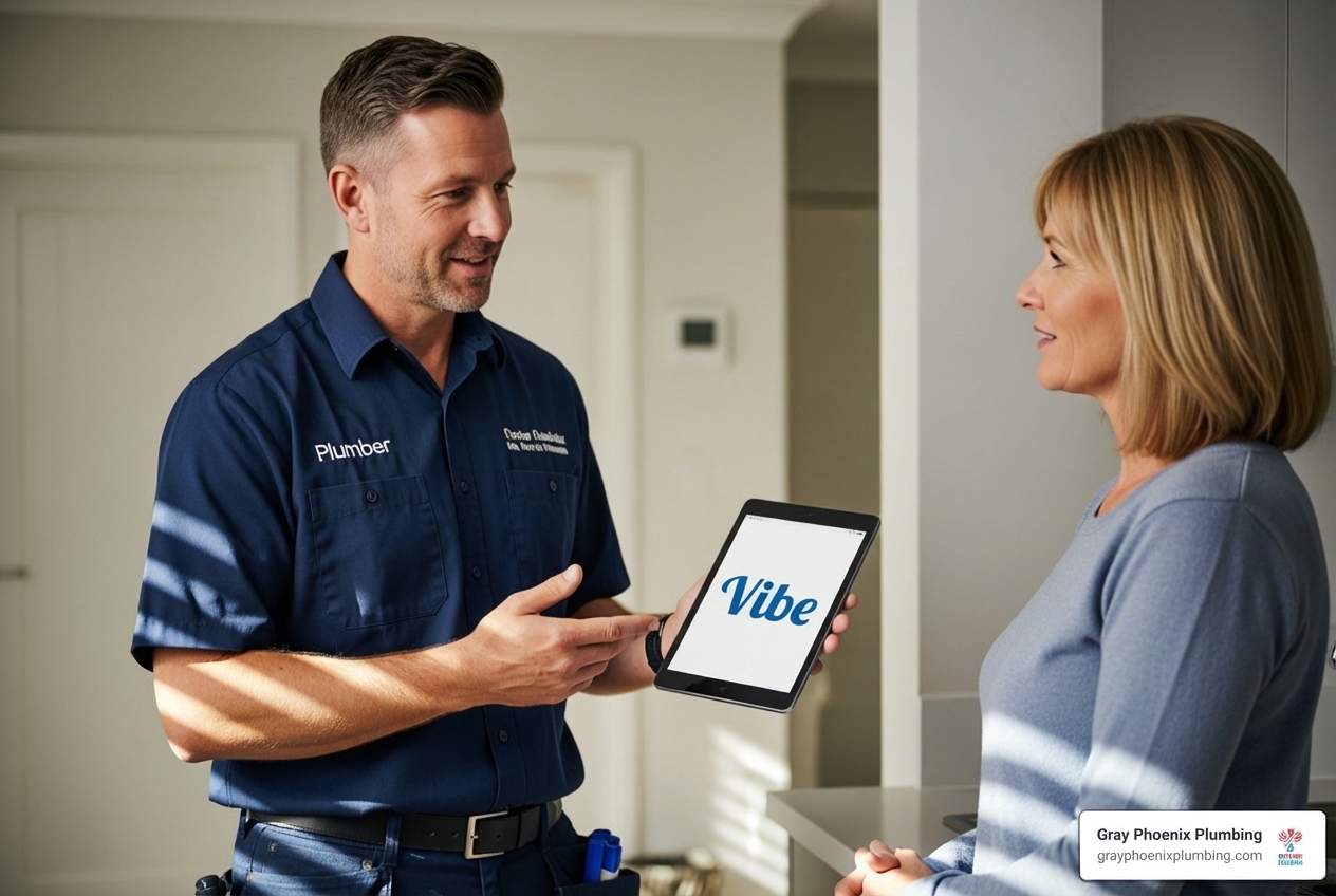plumber providing quote - water heater replacement cost denver