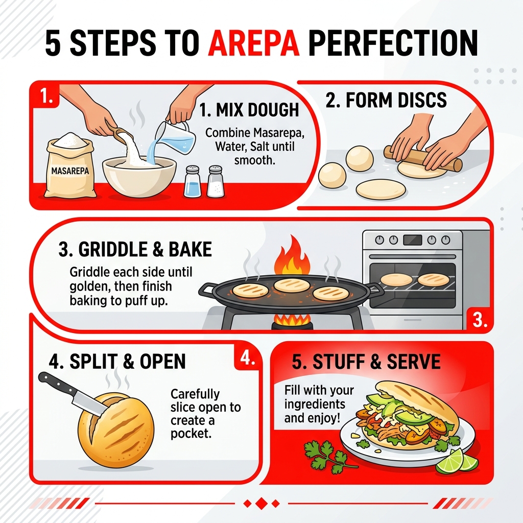 Ultimate Arepa Guide: 5 Easy Steps