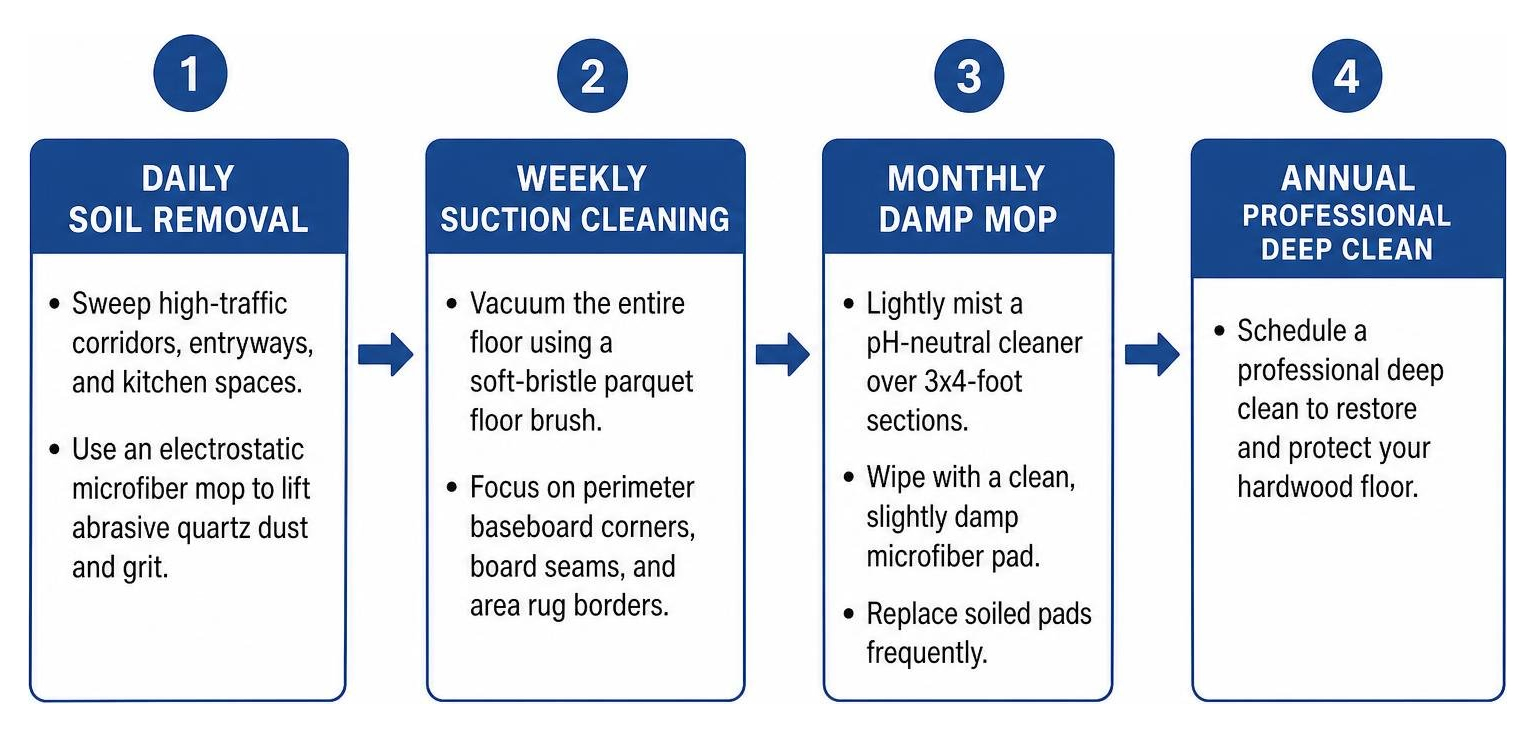 routine hardwood floor maintenance lifecycle