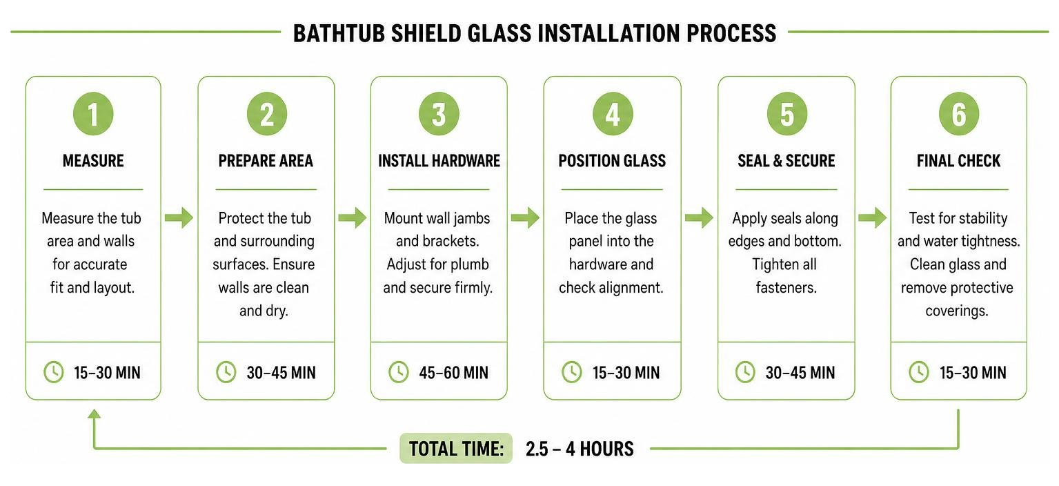 glass installation process diagram glass installation process diagram