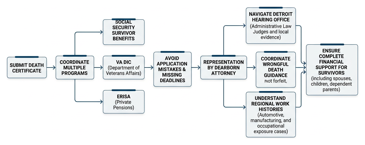 Local Dearborn and Detroit benefits administration workflow Local Dearborn and Detroit benefits administration workflow
