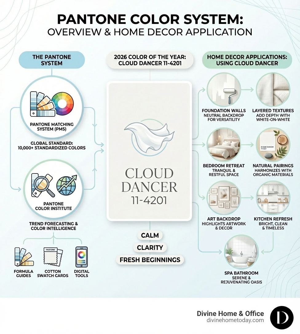 Pantone Color 2026: The Only Cloud Dancer You Need