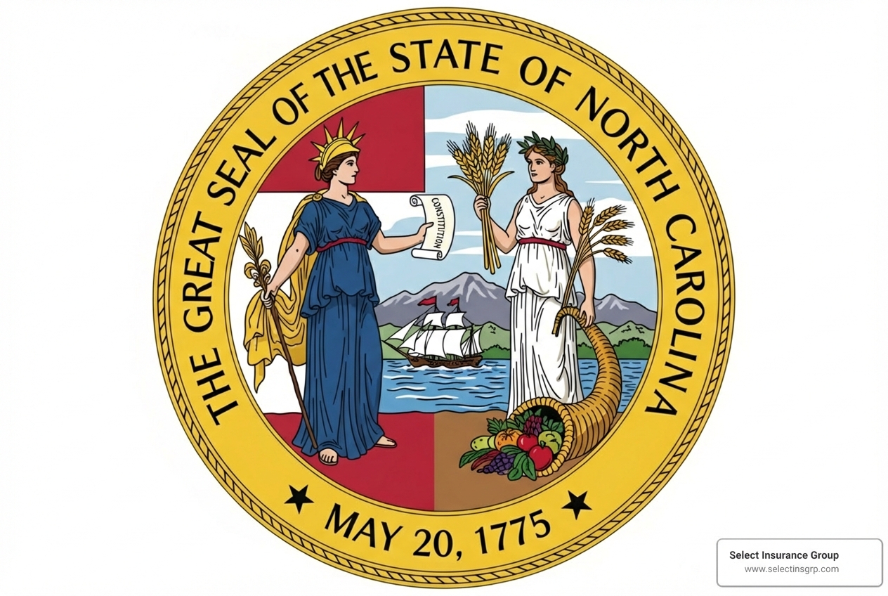 North Carolina State Seal - commercial auto insurance north carolina North Carolina State Seal - commercial auto insurance north carolina