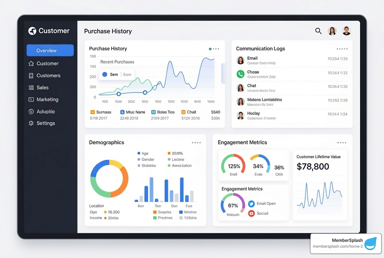 unified customer profile dashboard - email marketing integration unified customer profile dashboard - email marketing integration