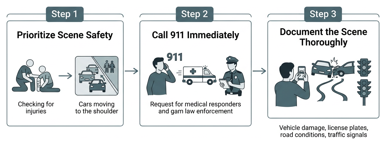 step by step vehicle accident checklist step by step vehicle accident checklist