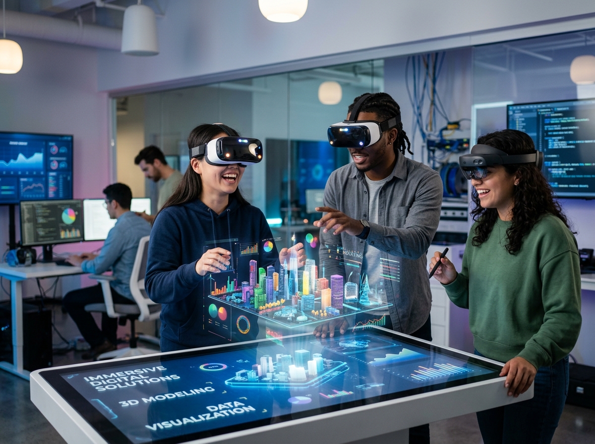free roaming VR arena - immersive digital experiences