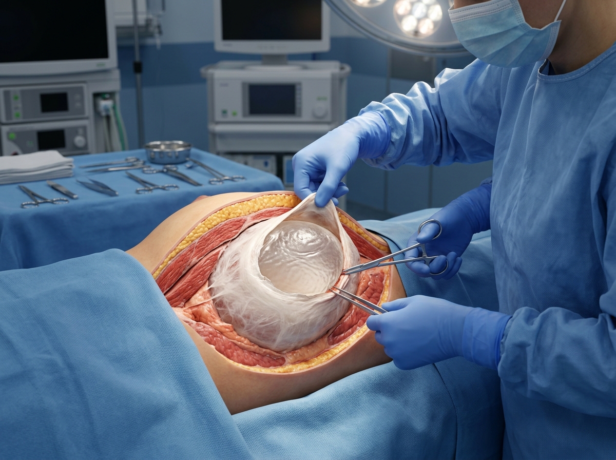 En bloc surgical technique illustration - what is explant surgery