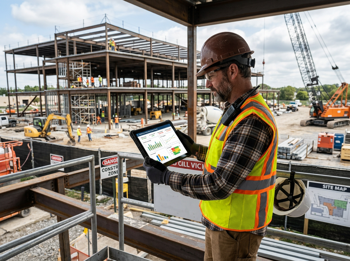AI-powered construction analytics dashboard AI-powered construction analytics dashboard