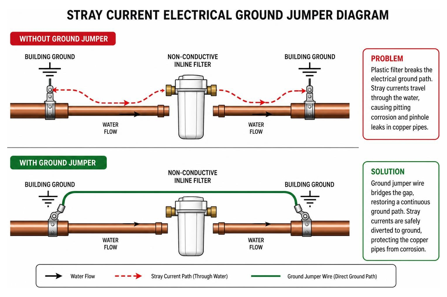 Stray current electrical ground jumper diagram Stray current electrical ground jumper diagram