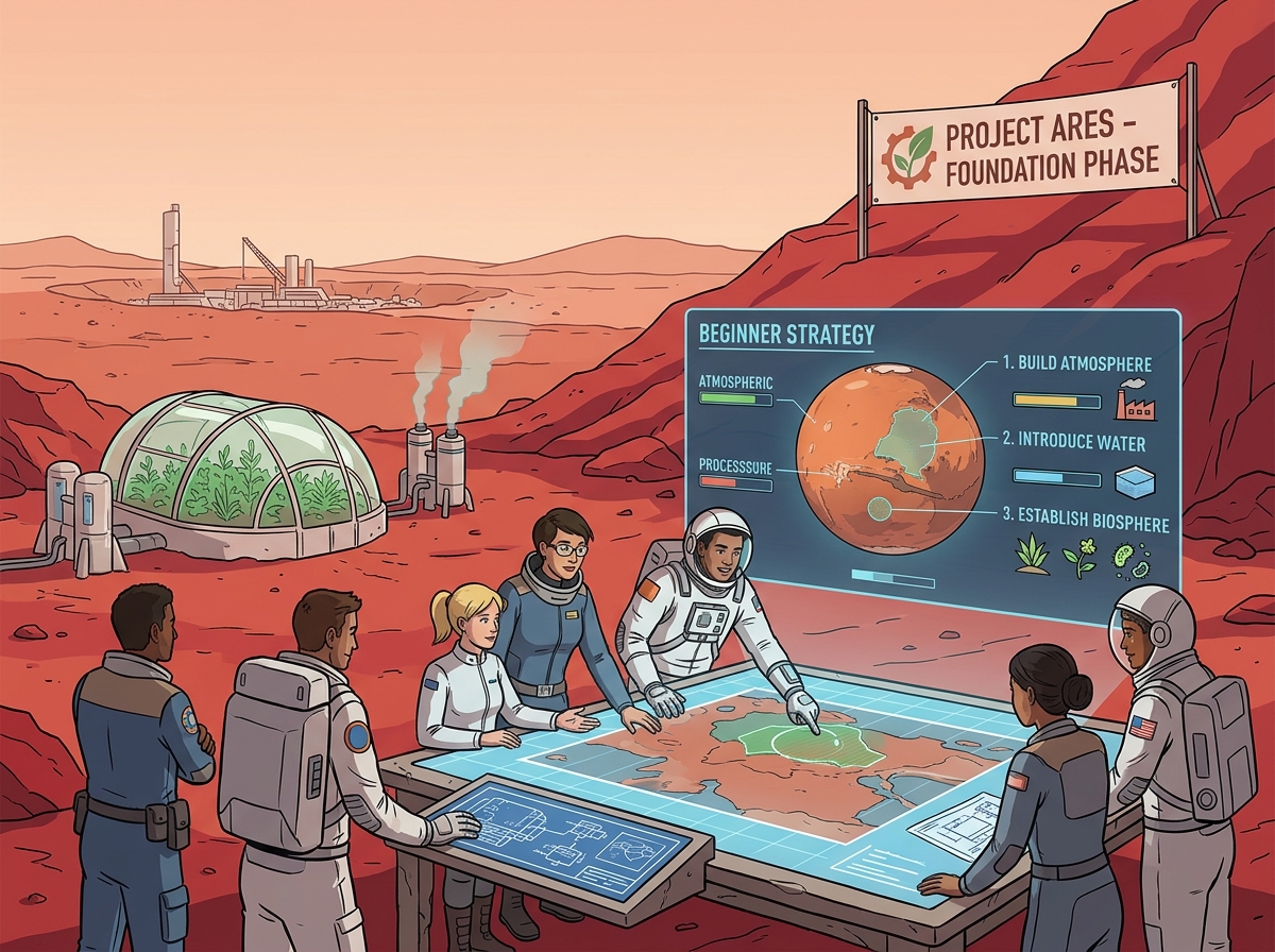 A photo of the Terraforming Mars player boards with various resource cubes in the production boxes - terraforming mars