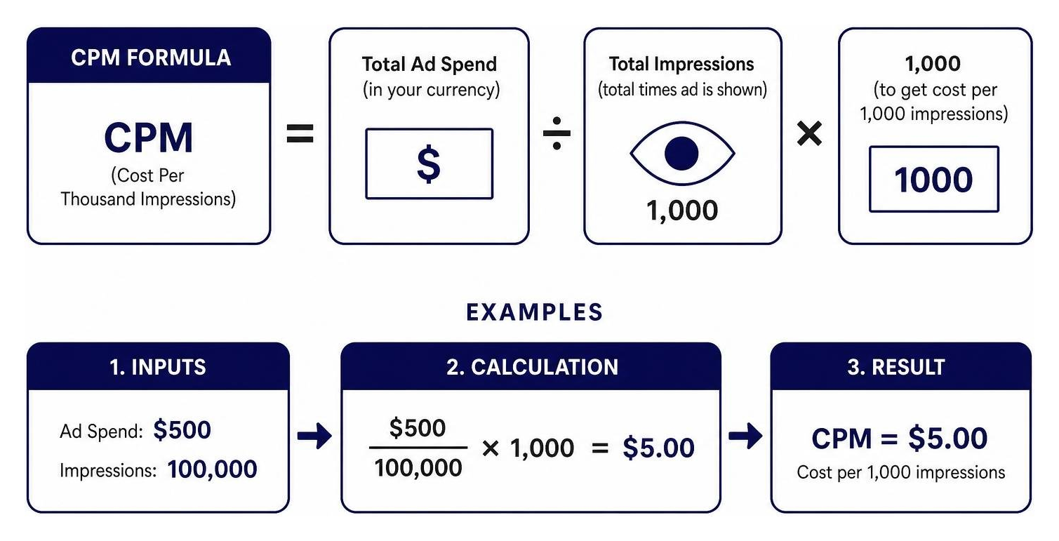 CPM formula and calculation flow CPM formula and calculation flow