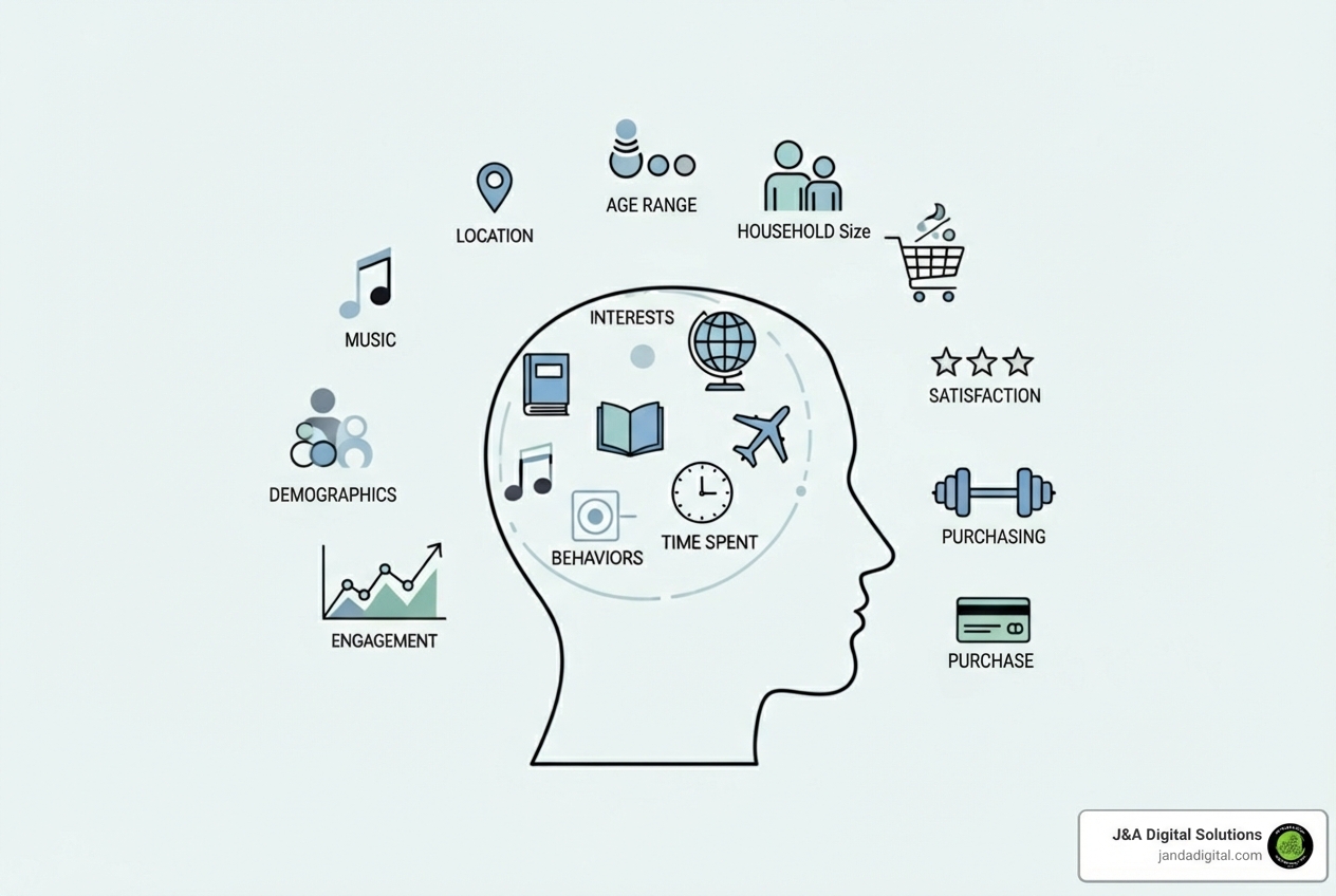 customer persona template - local marketing plan