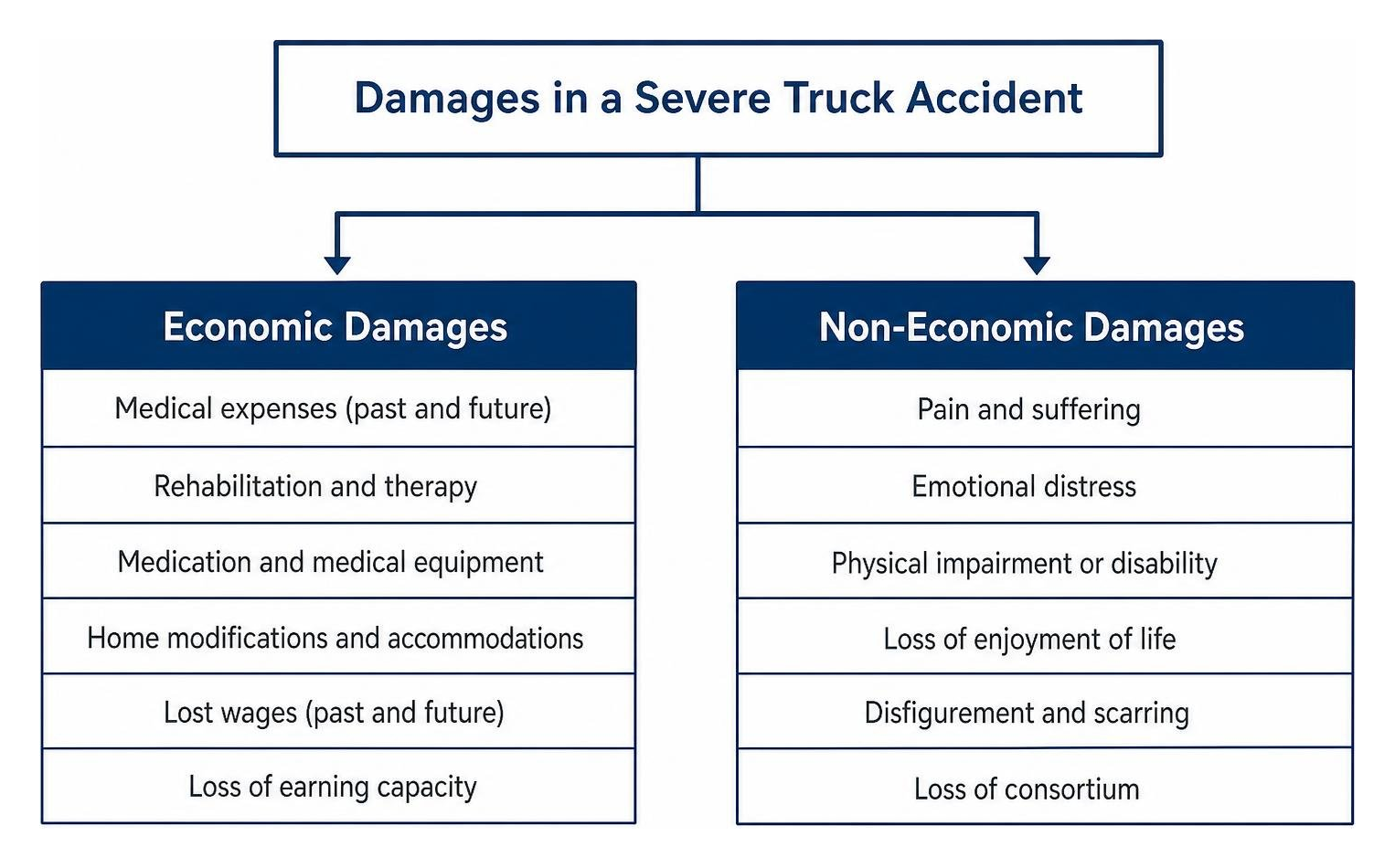 economic vs non economic damage diagram economic vs non economic damage diagram