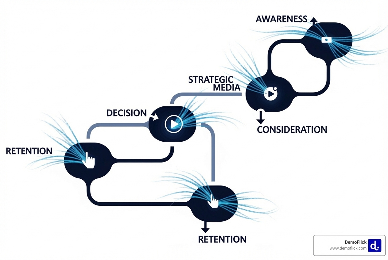 B2B sales funnel with video touchpoints - video marketing for B2B B2B sales funnel with video touchpoints - video marketing for B2B