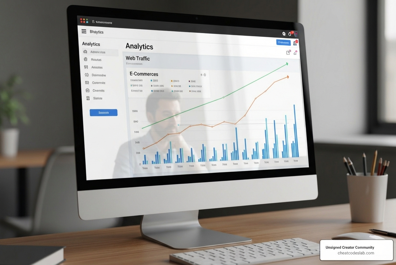 Ahrefs dashboard showing e-commerce traffic growth - ahrefs ecommerce seo