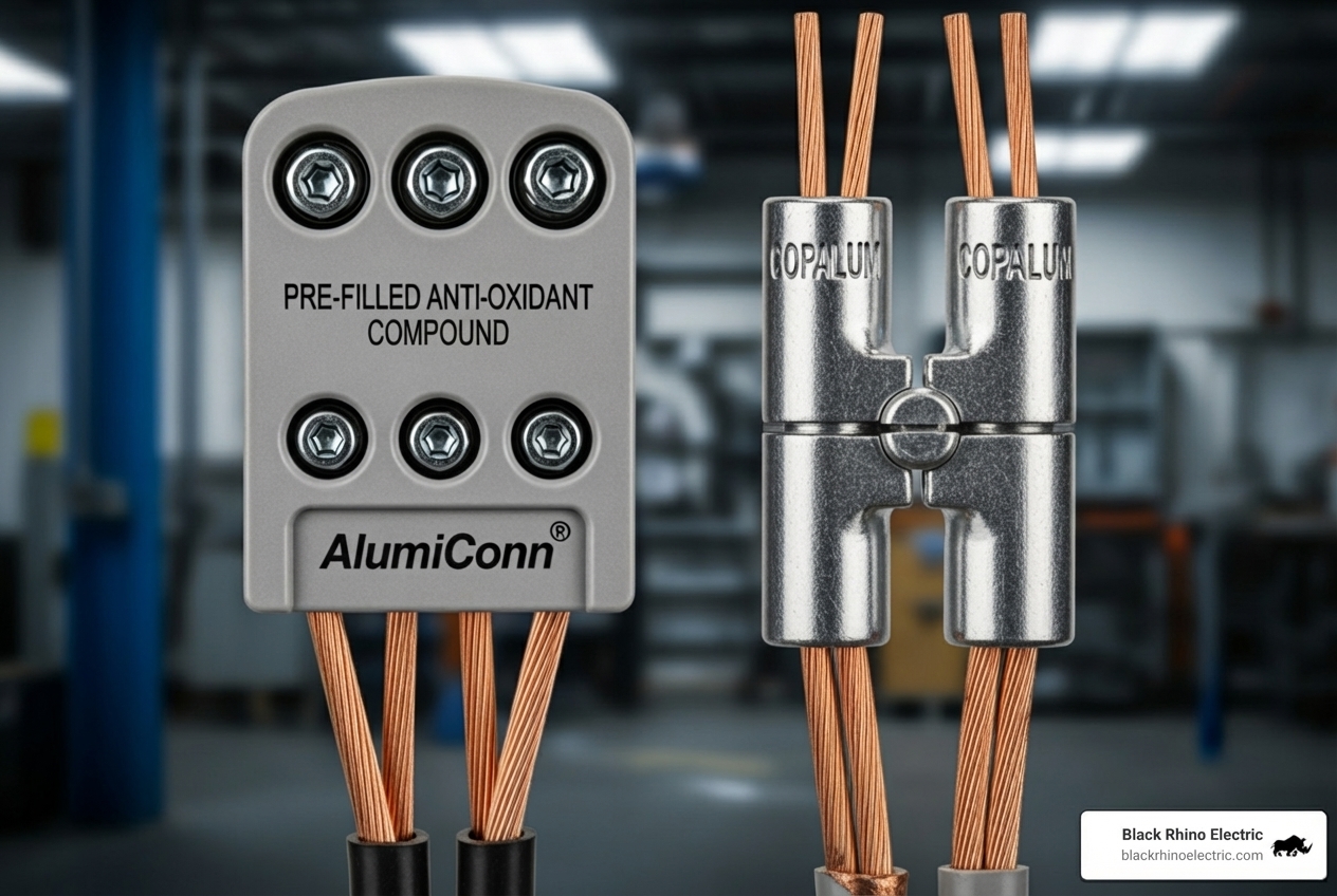 AlumiConn and COPALUM connectors - aluminum wiring repair