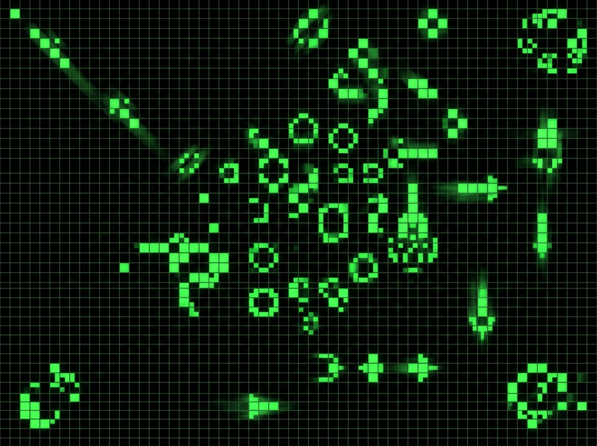 Visual representation of Conway's Game of Life patterns like gliders and oscillators - game of life guide Visual representation of Conway's Game of Life patterns like gliders and oscillators - game of life guide