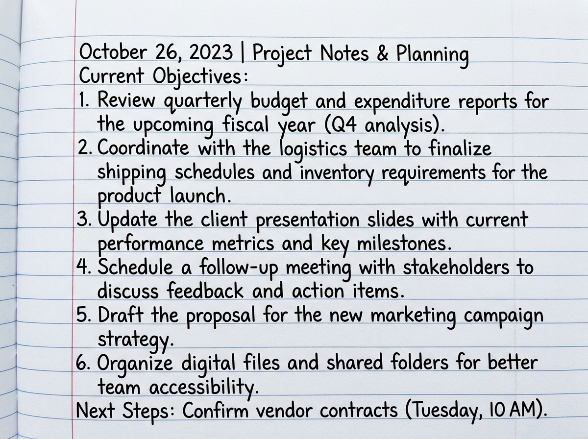 Neat handwriting on lined paper under bright light for optimal scanning - handwriting to text conversion Neat handwriting on lined paper under bright light for optimal scanning - handwriting to text conversion