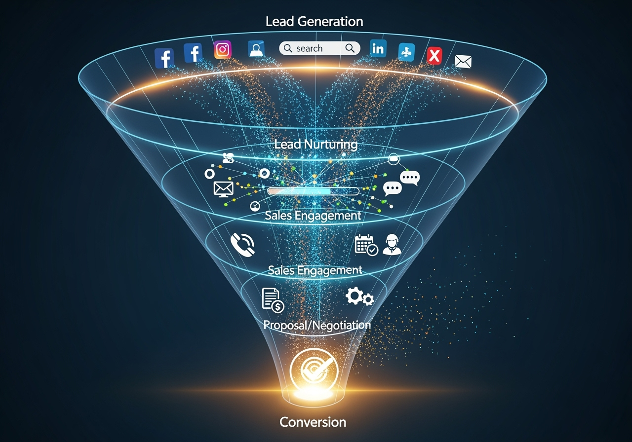 sales and marketing automation funnel - Lead qualification best practices