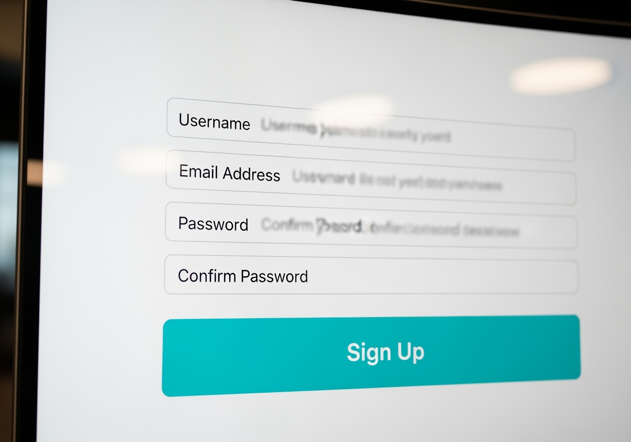 Image of the Skeepers influencer sign-up page - skeepers login