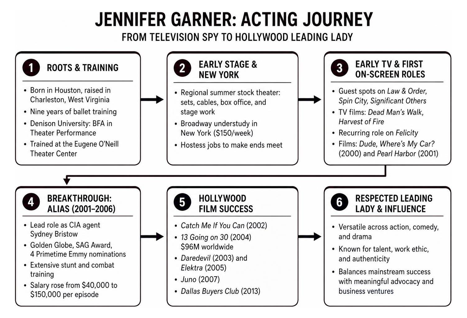 Jennifer Garner acting journey from television spy to Hollywood leading lady Jennifer Garner acting journey from television spy to Hollywood leading lady
