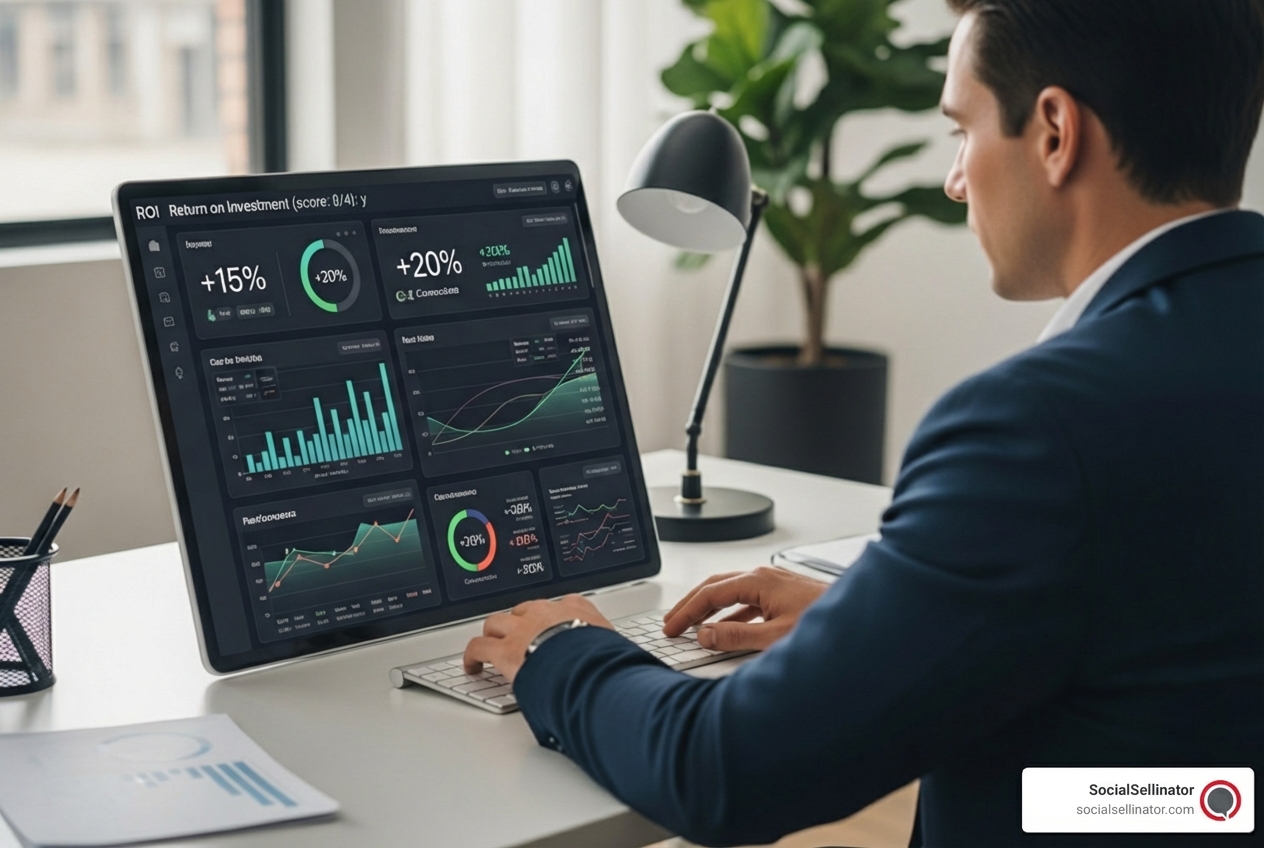 Digital marketing ROI tracking