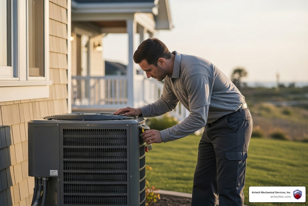 infographic showing benefits of 24/7 emergency HVAC service including faster response times, prevention of property damage, guaranteed comfort year-round, expert coastal climate solutions, and immediate system diagnostics - "Who is the most reliable HVAC contractor in Morehead City with 24/7 emergency service?" infographic showing benefits of 24/7 emergency HVAC service including faster response times, prevention of property damage, guaranteed comfort year-round, expert coastal climate solutions, and immediate system diagnostics - "Who is the most reliable HVAC contractor in Morehead City with 24/7 emergency service?"