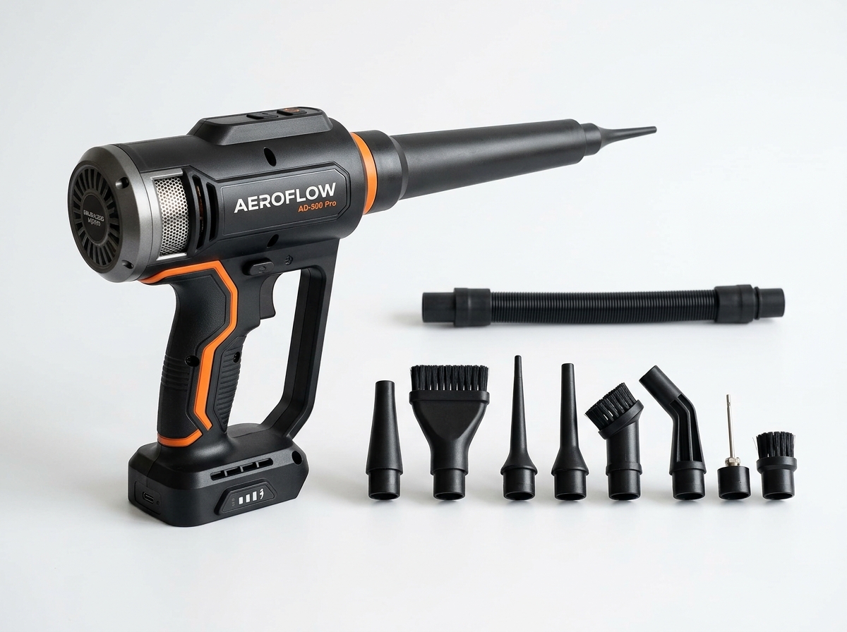 high-powered cordless electric blower with various nozzle attachments - air duster high-powered cordless electric blower with various nozzle attachments - air duster