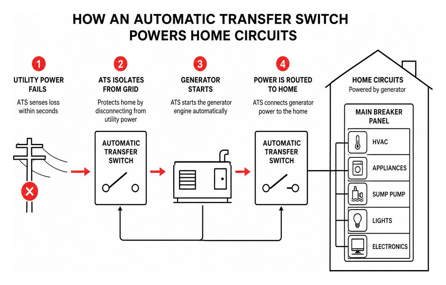 how an automatic transfer switch powers home circuits how an automatic transfer switch powers home circuits