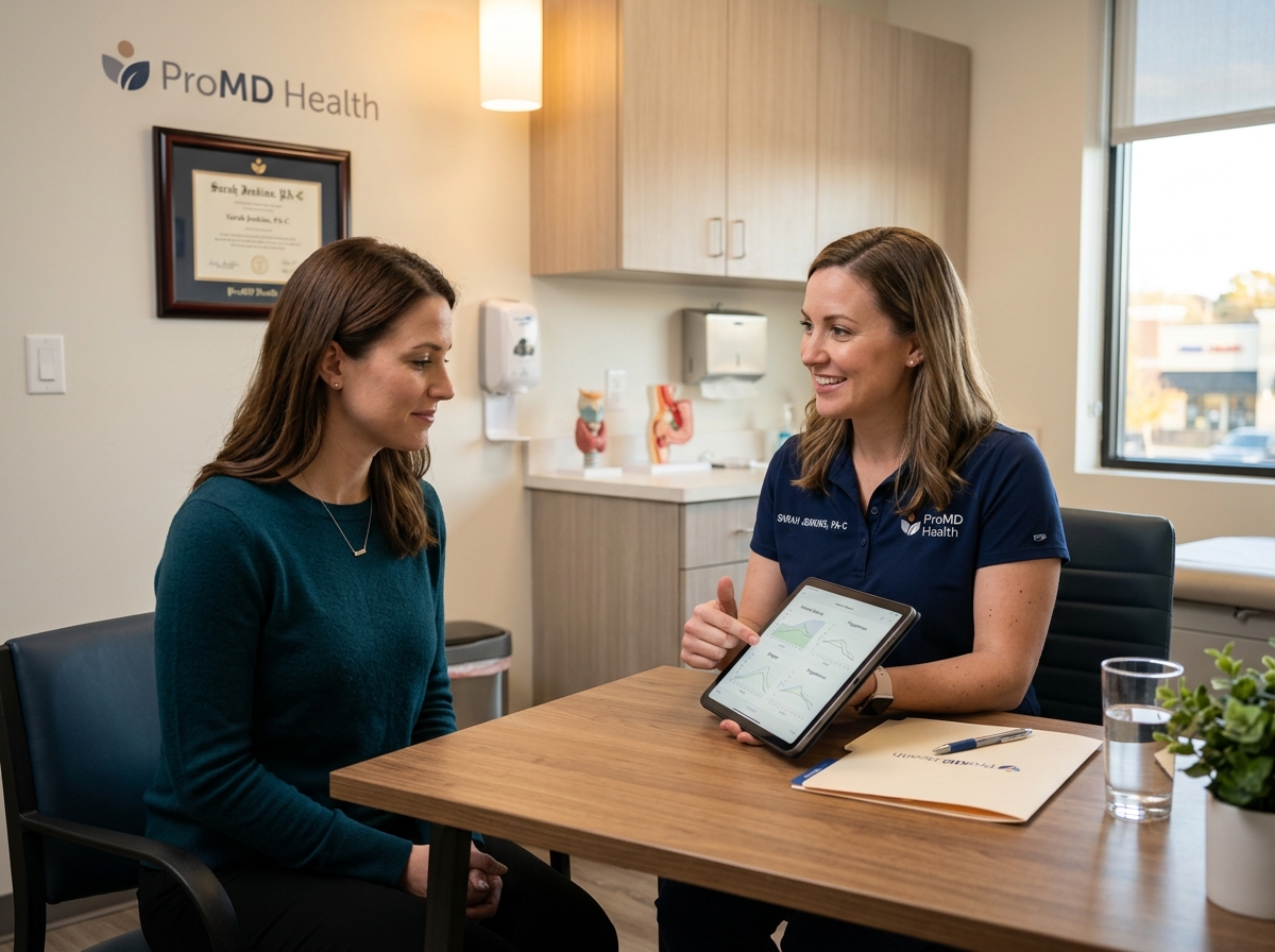 Wellness consultation for hormone health at ProMD Health Bel Air - prmd health aesthetic solution