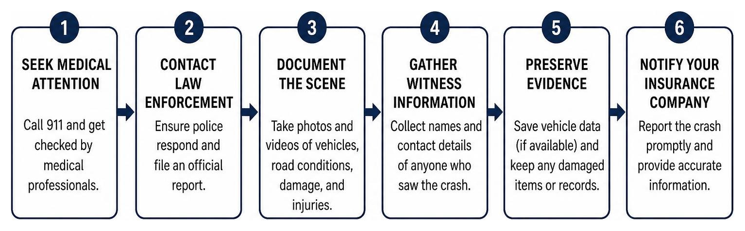 Step-by-step breakdown of evidence collection after a tractor crash Step-by-step breakdown of evidence collection after a tractor crash