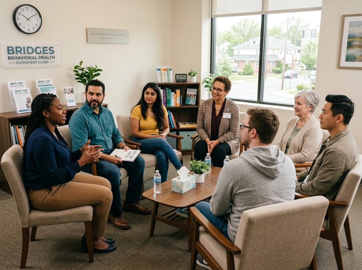 Borderline Personality Disorder IOP NJ group therapy session - Borderline Personality Disorder IOP NJ