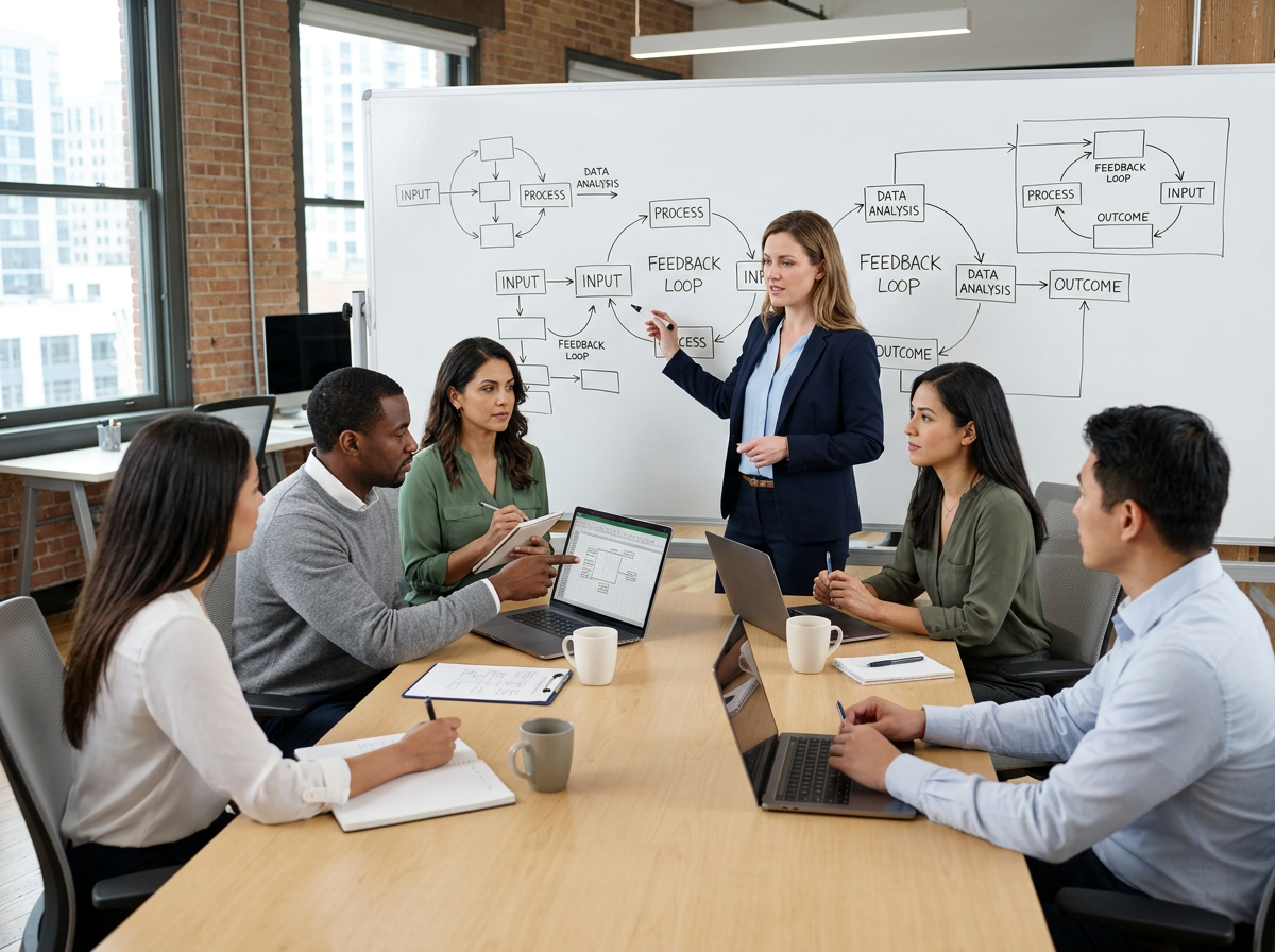 Systems design and feedback loops in leadership development