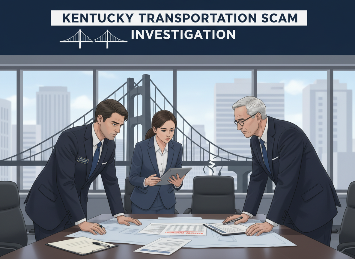 A fake government website designed to steal personal information - kentucky transportation cabinet scam