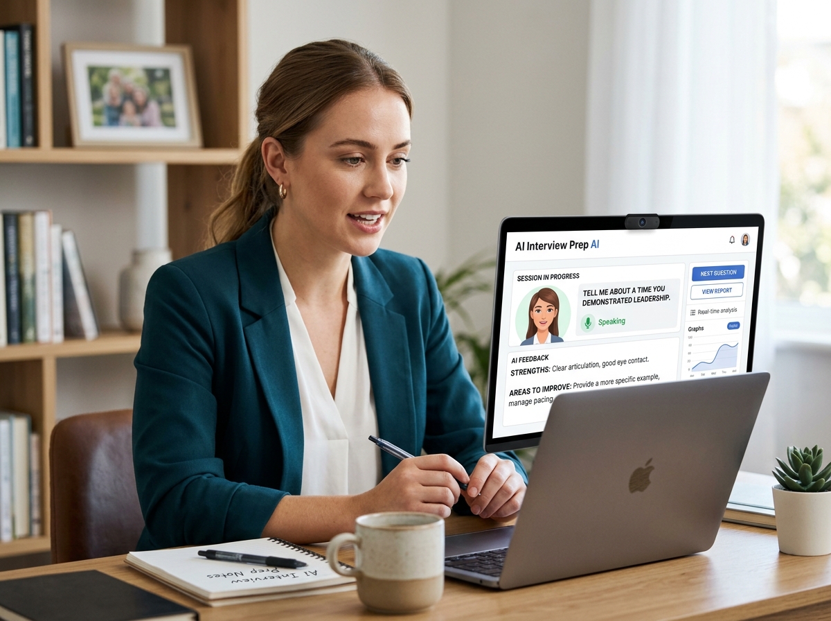 a digital coach providing speech analysis and behavioral feedback - ai interview prep ai a digital coach providing speech analysis and behavioral feedback - ai interview prep ai