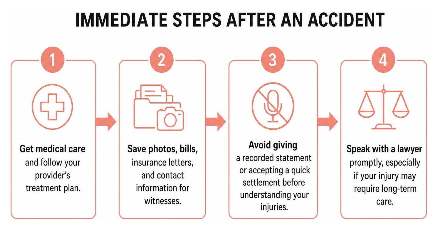Immediate steps after an accident framework Immediate steps after an accident framework