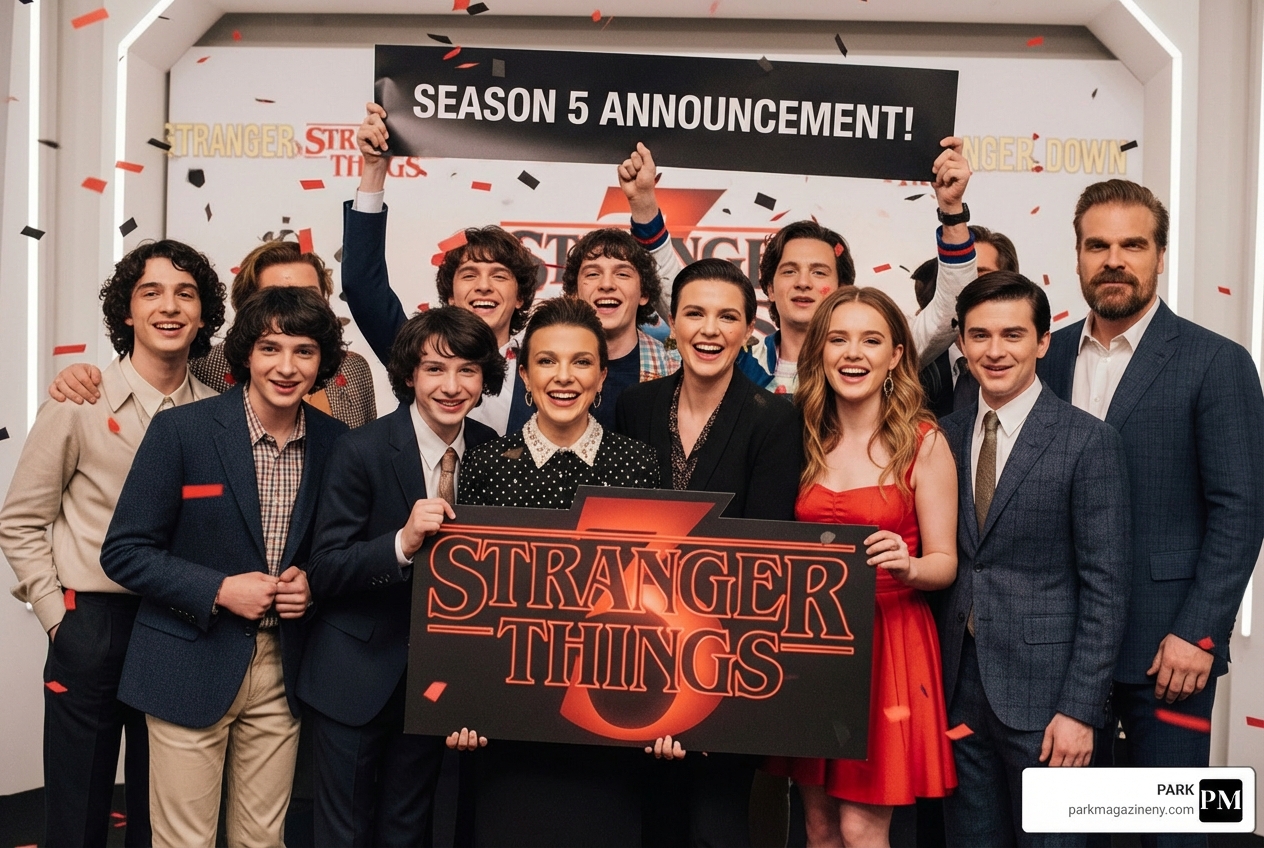 Stranger Things 5 cast announcement featuring Nell Fisher - nell fisher Stranger Things 5 cast announcement featuring Nell Fisher - nell fisher