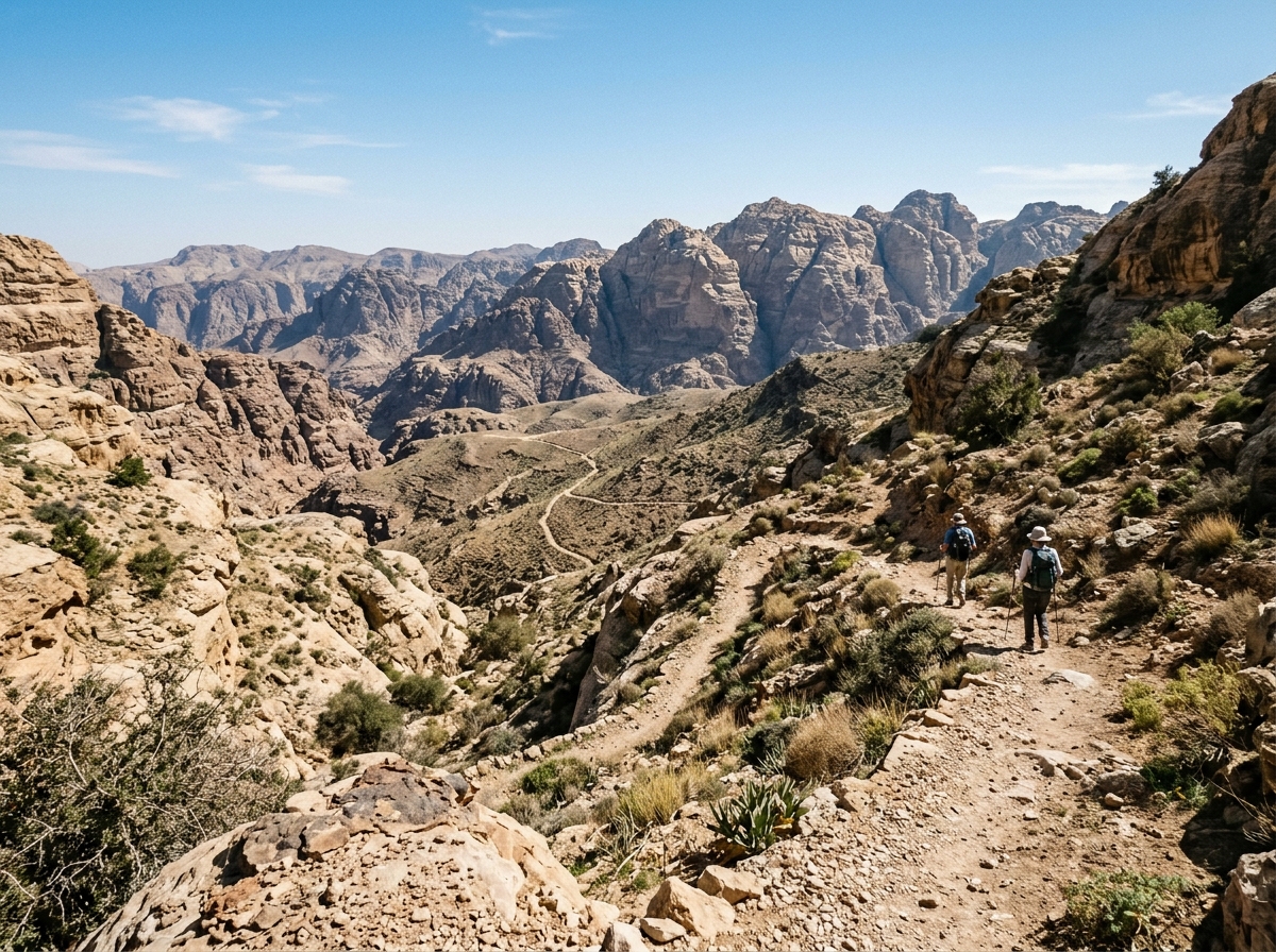 The Dana Biosphere Reserve trails in Jordan - cheap Jordan off paths 2026