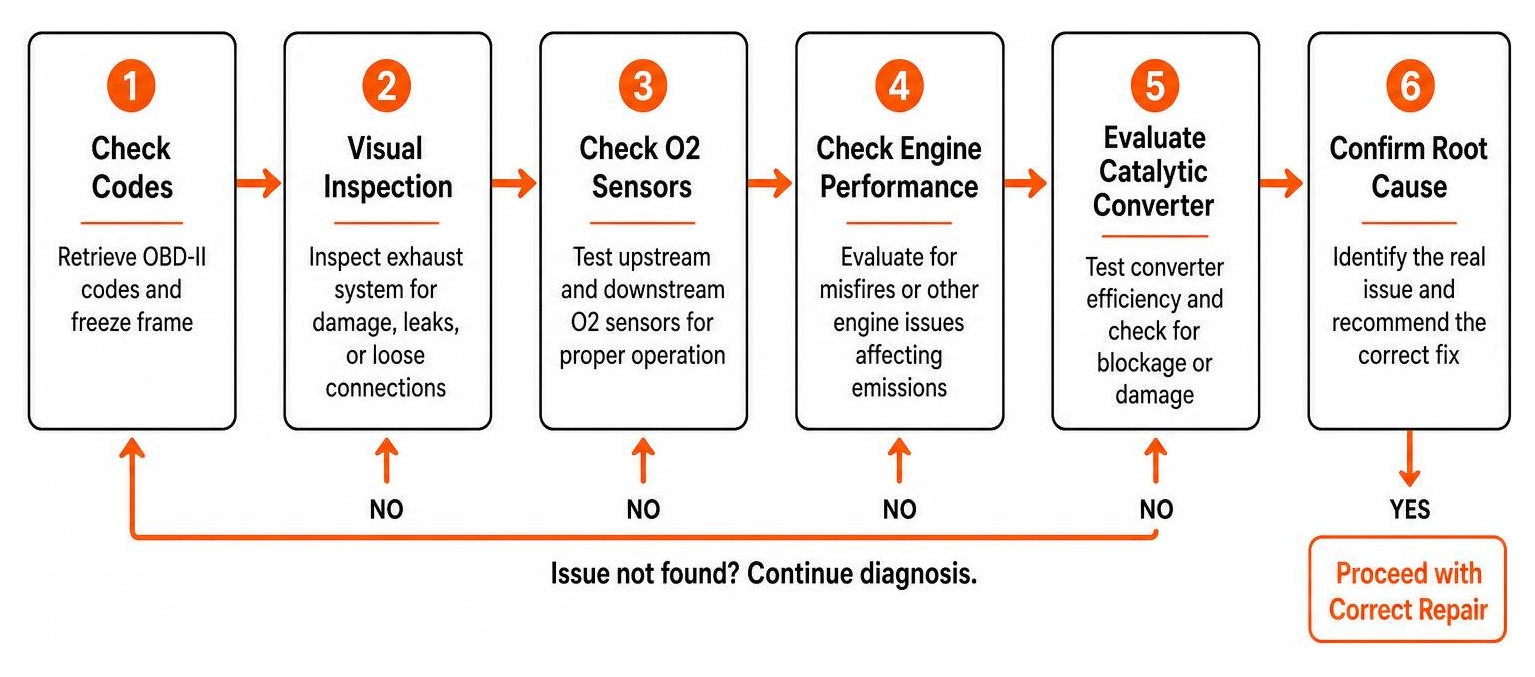 diagnostic troubleshooting process flow
