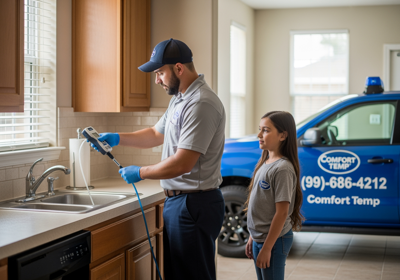 technician testing water quality Gainesville