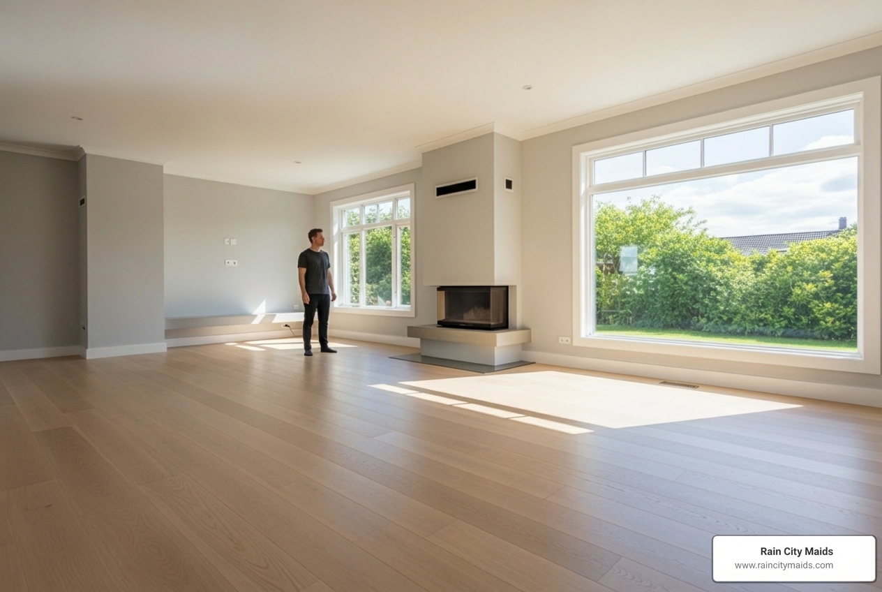 Infographic explaining the importance of move-in services, including Move-In Cleaning (deep cleaning and sanitizing a new home) and how it supports a smooth transition - move-in service kirkland wa