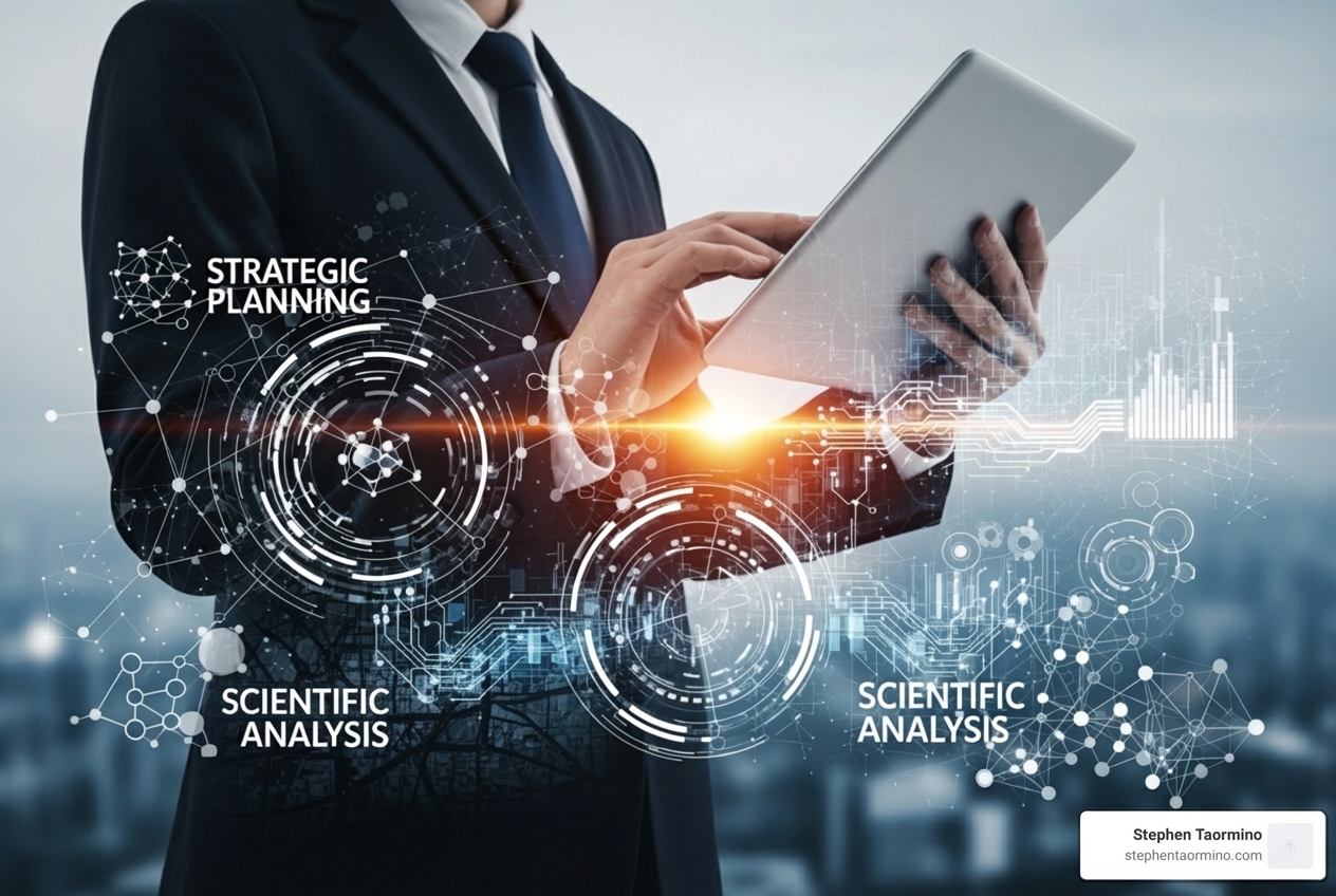 Strategist, Technologist, Scientist Venn Diagram - Marketing decision making